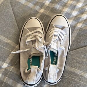 Converse Off-White Canvas Sneakers